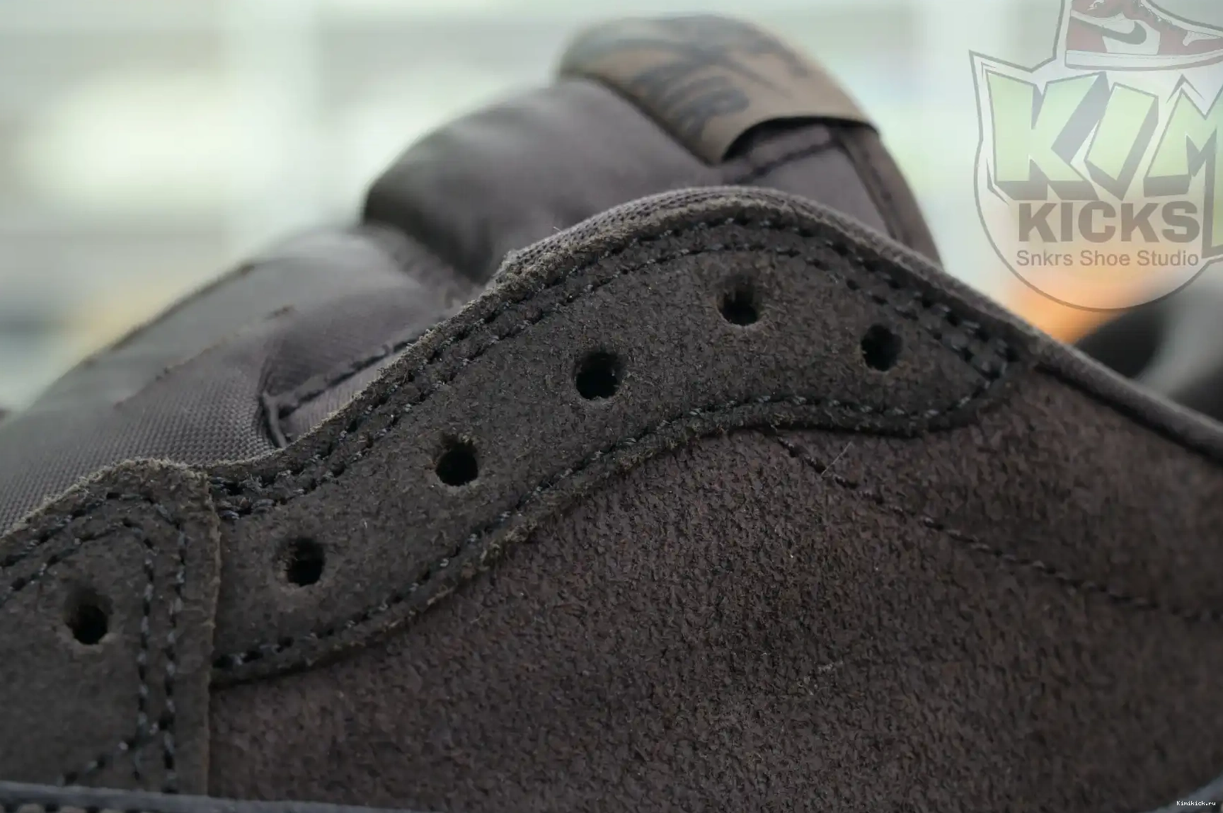 Air 1 x Jordan OG“Velvet Scott Kimikick Brown” Jordan Low Travis 0403
